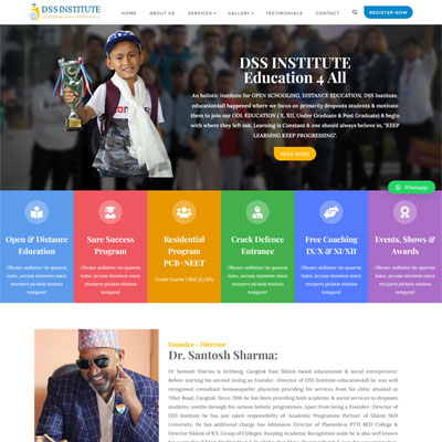 dss-institute-website-darjeeling