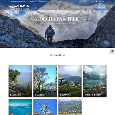 Tour Travel Website Designing