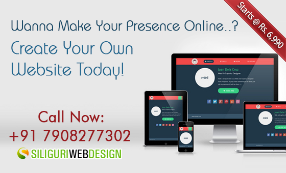 get a webstie design hosting at lowest price in siliguri